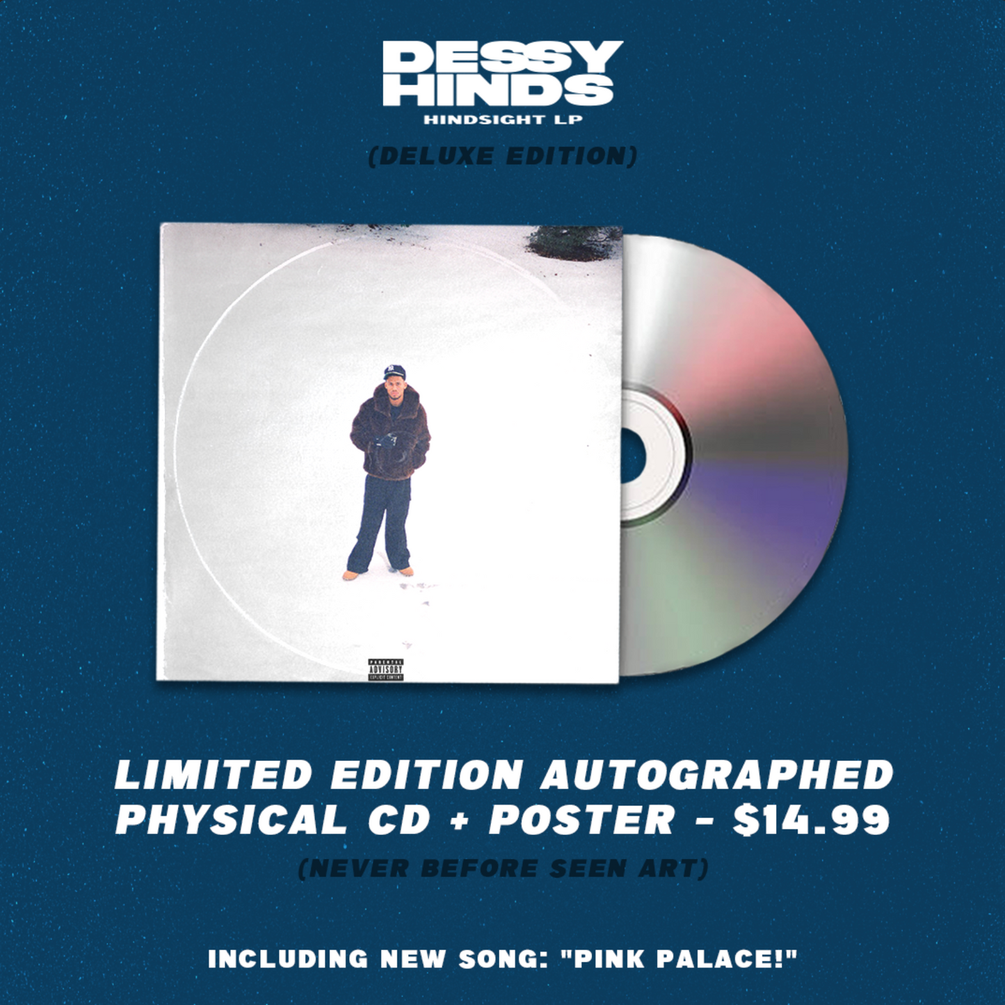 AUTOGRAPHED DELUXE EDITION HINDSIGHT LP CD